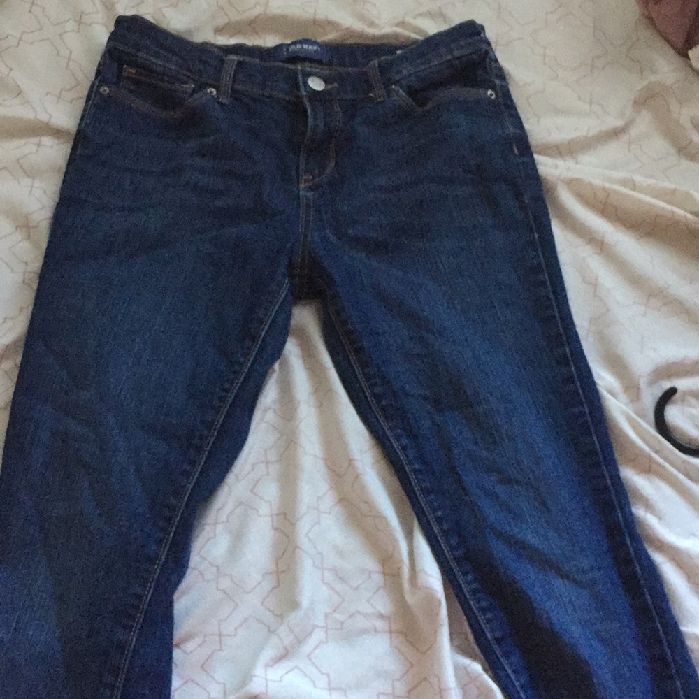 Skinny bluejeans